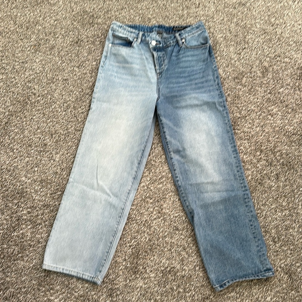 Two toned jeans